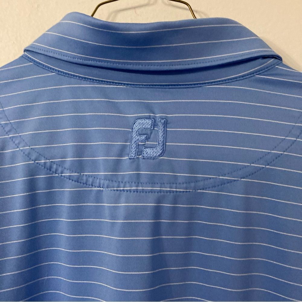 FootJoy Men’s blue striped golf polo size XL. - Picture 8 of 9